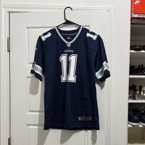 Navy Blue Football Jersey with Number 11
